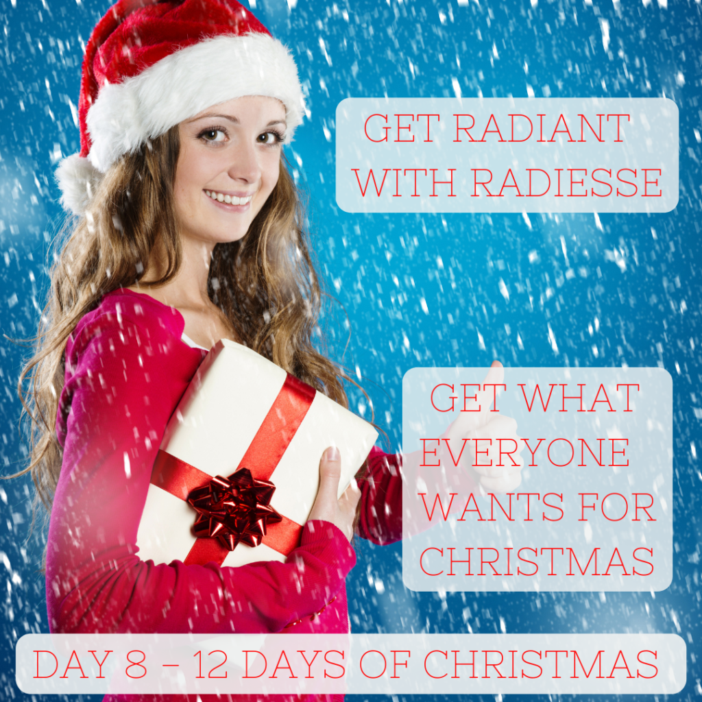 Day 8 Twelve Days of Christmas Sale featuring Radiesse and About Face Gift Cards