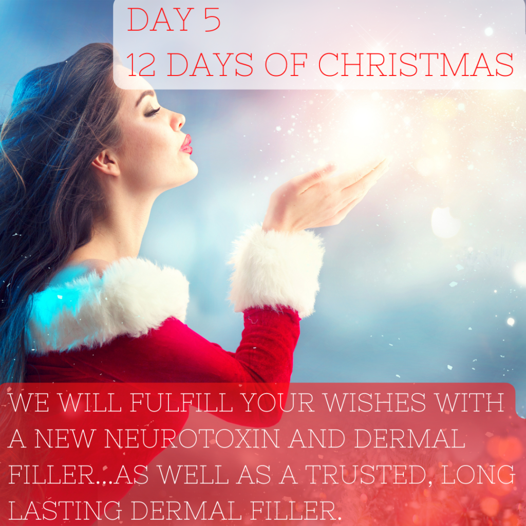 Day 5 - 12 Days of Christmas Sale at About Face Medspa & Wellness featuring Jeuveau and Revanesse Versa
