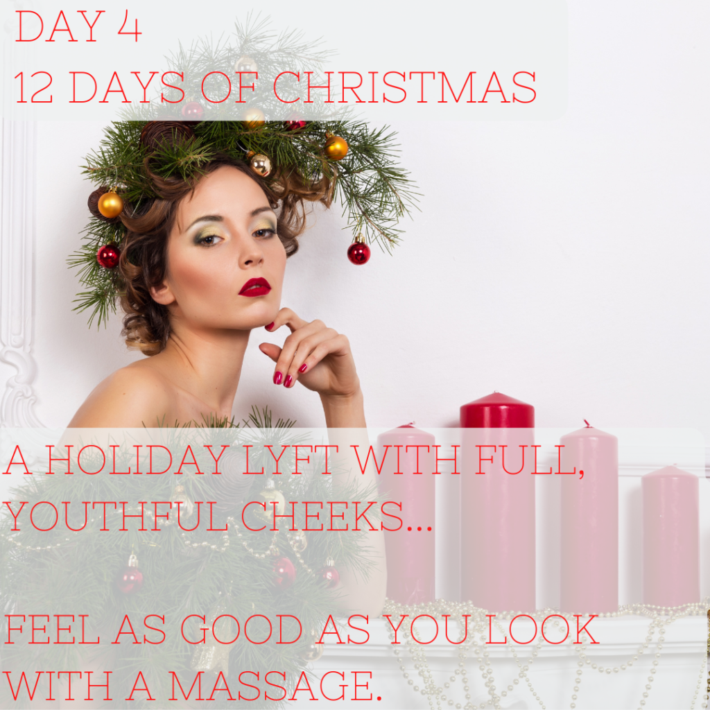 Day 4 - 12 Days of Christmas Sales Event featuring Silhouette Instalift and Therapeutic Massage