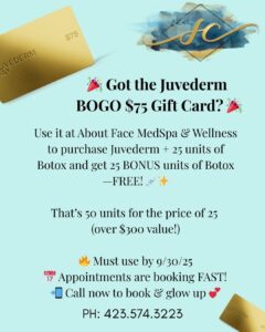 Juvederm Bogo Card