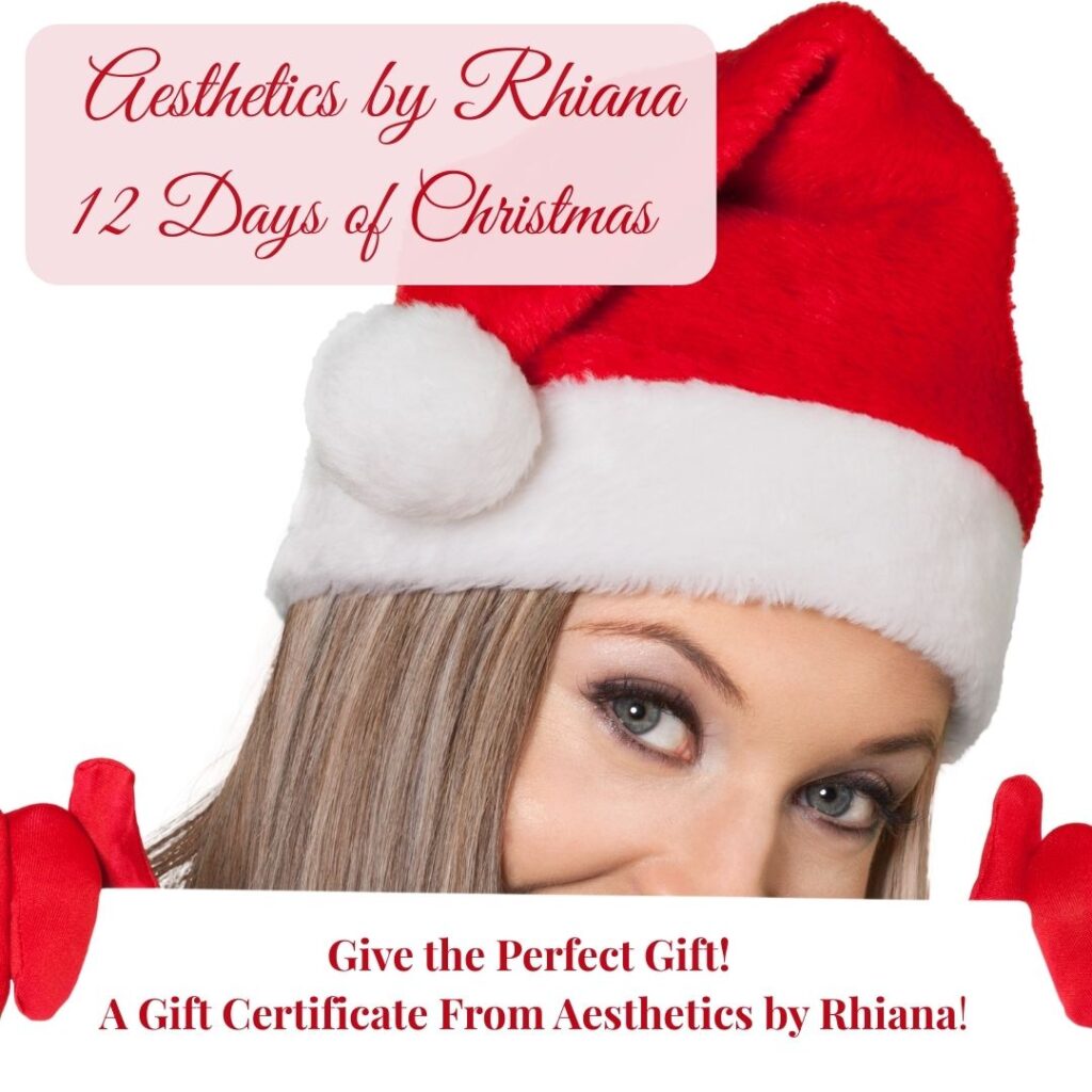 Aesthetics by Rhiana Christmas Gift Certificates