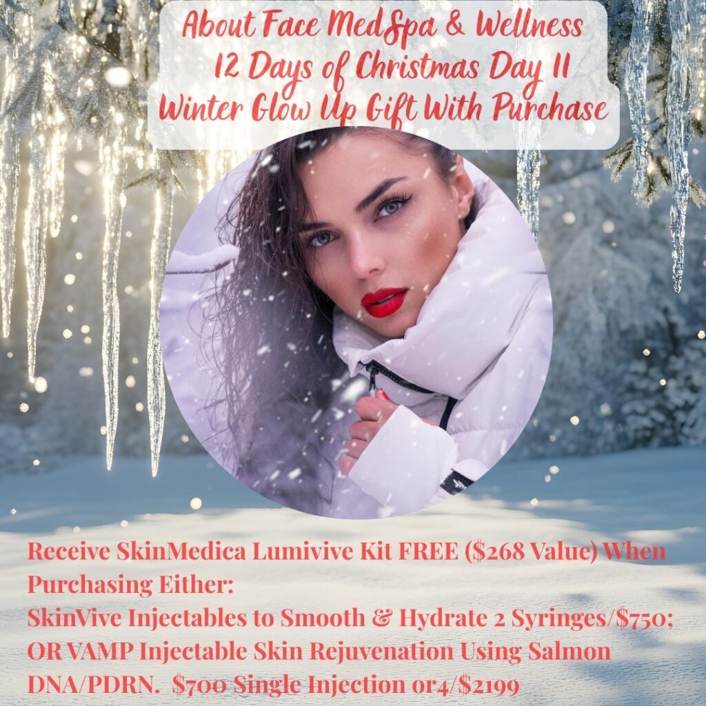 Salmon PDRN Day 11 of the About Face 12 Days of Christmas Sale