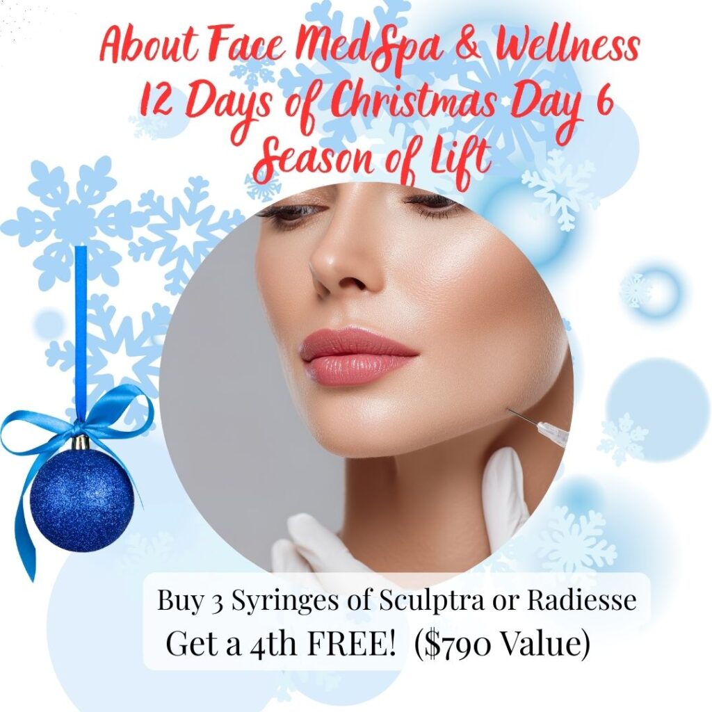 About Face 12 Days of Christmas Sales Event Day 6