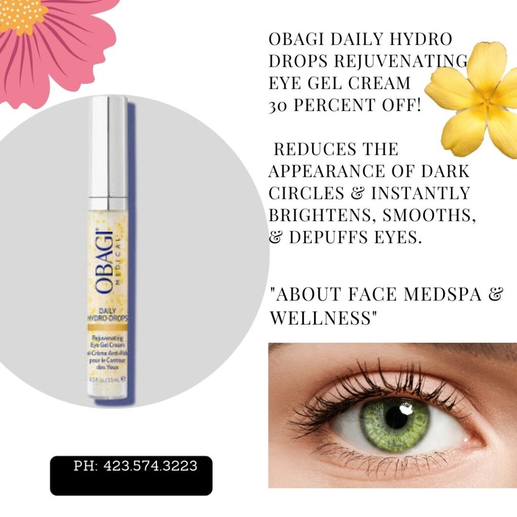 About Face Feb 2026 product of the month Obagi Hydro Boost Rejuvenating Eye Gel About Face Feb 2026 product of the month Obagi Hydro Boost Rejuvenating Eye Gel
