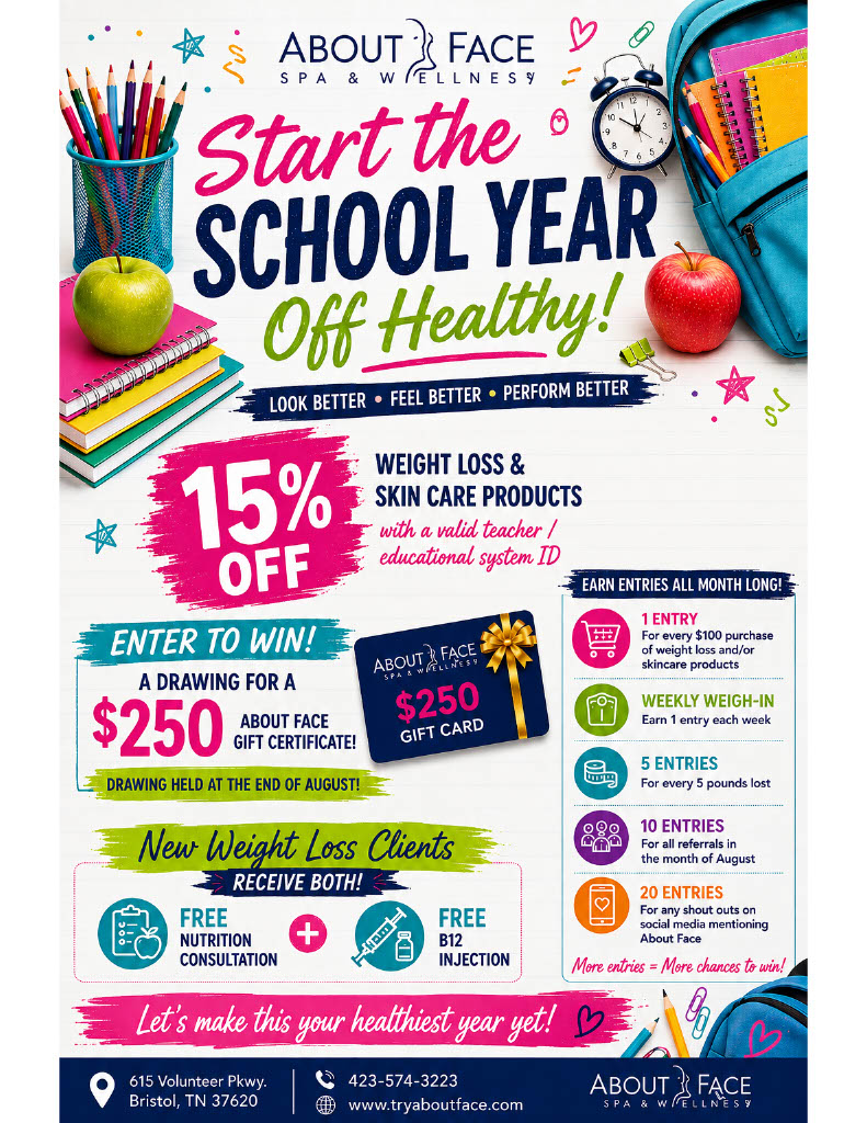 August Weight Loss Specials About Face August Weight Loss Specials About Face
