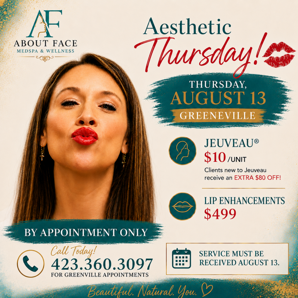Aesthetic Thursday August 13 About Face